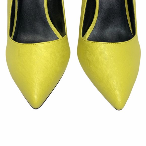 NWB ALDO Yellow Toviel Slingback Heel Pump 8.5 - Picture 6 of 9